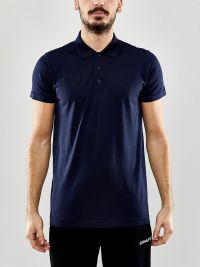 Sport Poloshirt Herren Dunkelblau